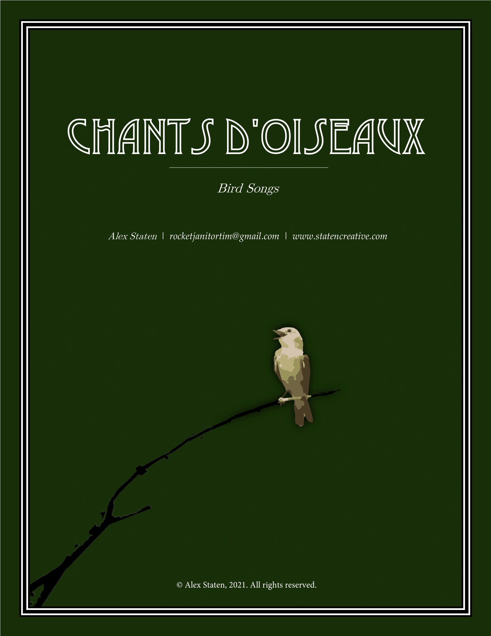 Chants d'Oiseaux — Staten Creative